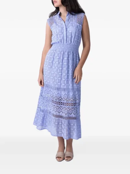 Rochie Misha fără mâneci albastru