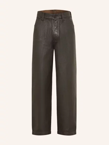 Lemaire Kalhoty Regular Fit černá