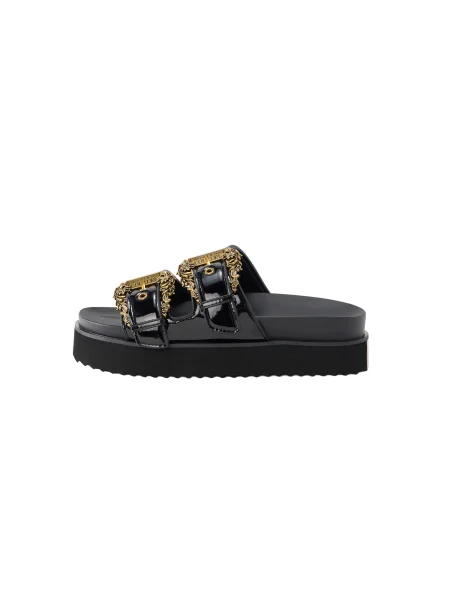 Versace Jeans Couture Saboți Fondo Arizona' negru