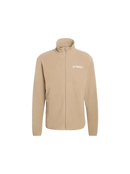Geacă Adidas Terrex din fleece bej