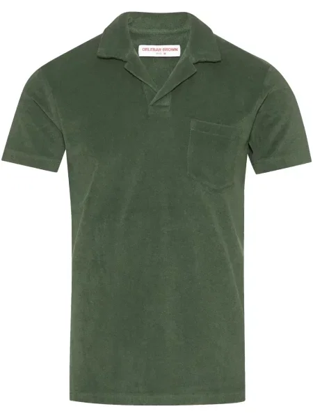 Froté polotričko Orlebar Brown zelené