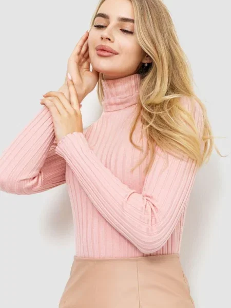 Водолазка Ager світло-рожевий рожева