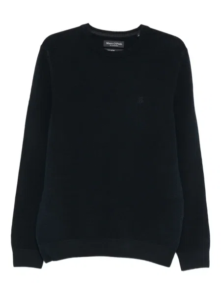 Pulover Marc O'polo cu decolteu rotund albastru