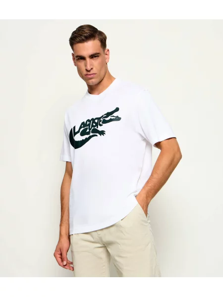 Lacoste Tricou alb