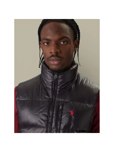 Polo Ralph Lauren bezrękawnik puchowy zimowy czarny