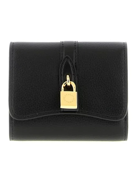 Portfel Stella Mccartney skórzany czarny