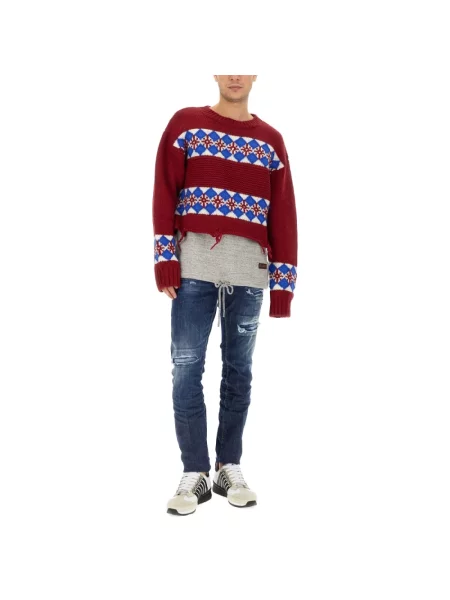 Sweter Dsquared2 wełniany