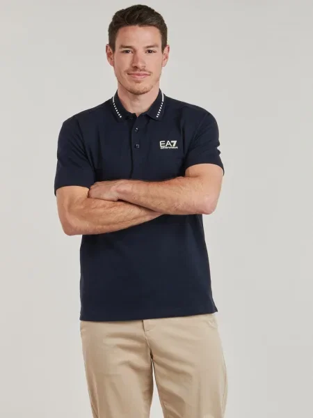 Polo Emporio Armani Ea7 tenis albastru