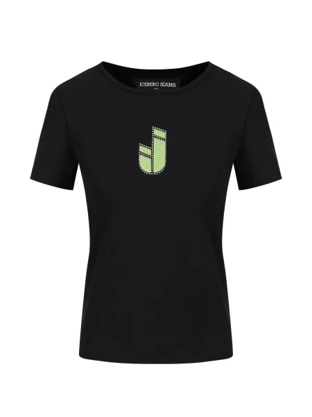 Tricou Iceberg cu autograf negru