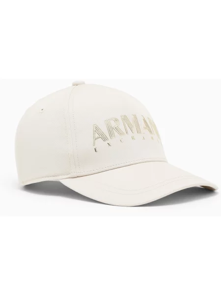 Armani Exchange șapcă de damă din alb