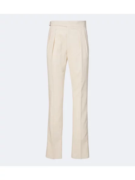 Nohavice Ralph Lauren Purple Label biela