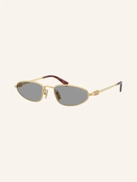 Miu Miu Okulary Przeciwsłoneczne Mu gold szare