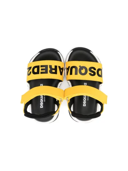 Sandały dziecięce Dsquared2 żółte