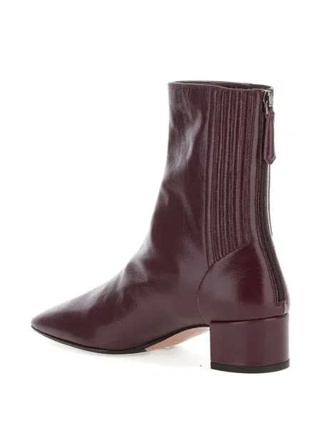 Botine Aquazzura din piele roșu