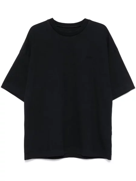 Tricou Juun.j cu broderie albastru
