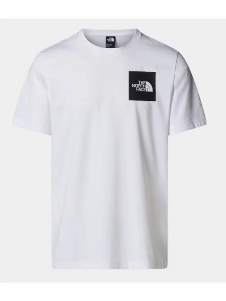 The North Face Marškinėliai Fine Regular Fit balta
