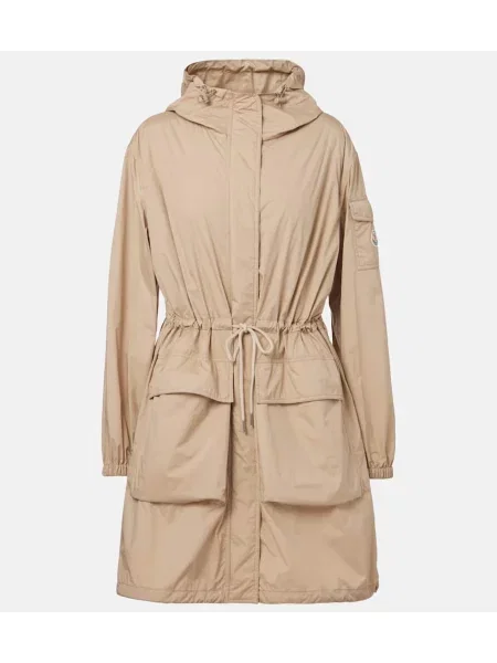Parka Moncler beżowa