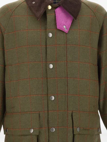 Geacă Paul Smith în carouri verde