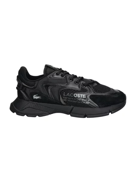 Sneakersy Lacoste skórzane czarne