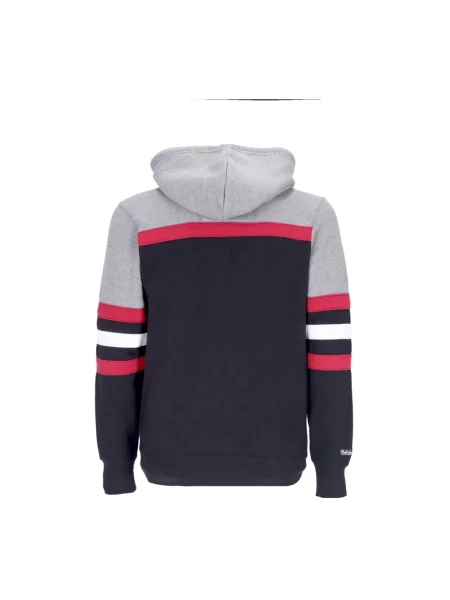 Bluza z kapturem Mitchell & Ness z kapturem czarna