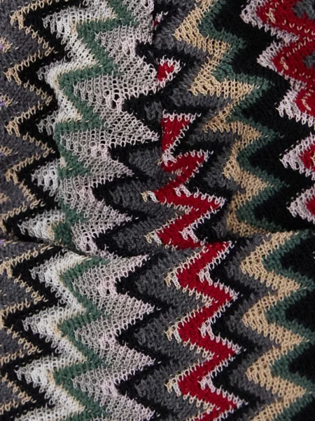 Căciulă Missoni tricotate gri