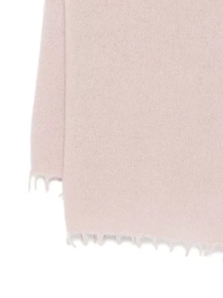 Fular Liska din cașmir roz