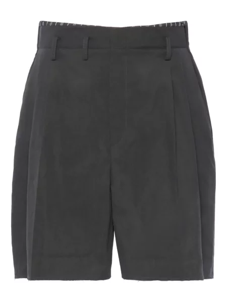 Плисирани бермуди Maison Margiela сиво