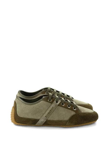 Sneakerși Givenchy cu șireturi din dantelă gri
