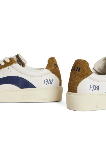 Sneakerși Dsquared2 din piele alb