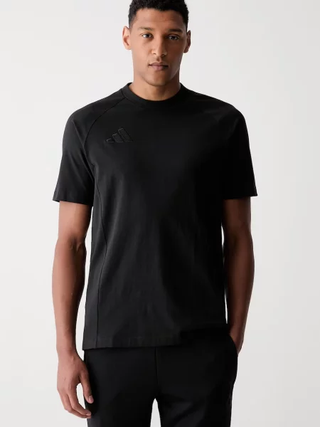 Adidas Performance t-shirt γυμναστικής ανδρικό Tiro 25 μαύρο