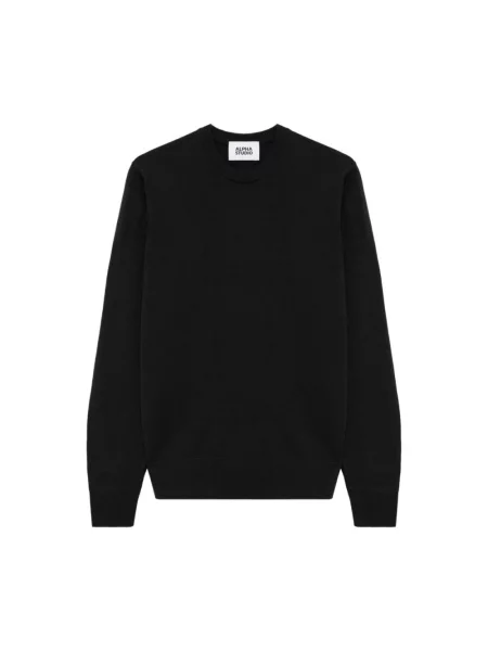 Sweter Alpha Studio czarny