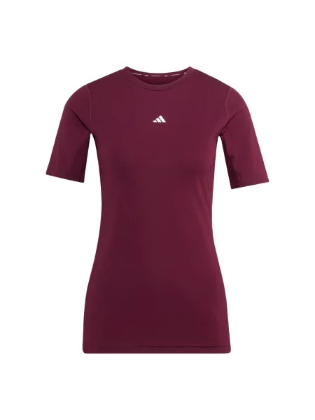 ADIDAS PERFORMANCE Funkční tričko vínově červená
