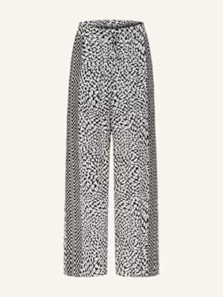 Wielobarwność spodnie Lala Berlin białe