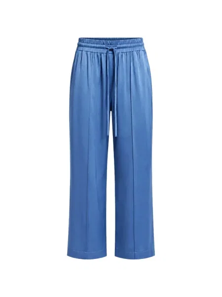 Pantaloni Cinq A Sept cu cordon albastru