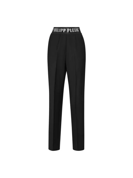 Spodnie Philipp Plein z kryształkami czarne