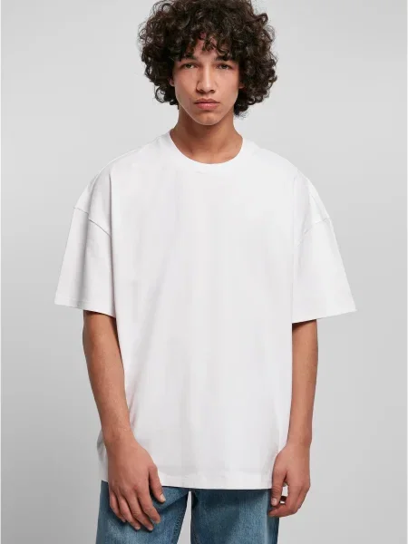 Urban Classics Tricou murdar alb