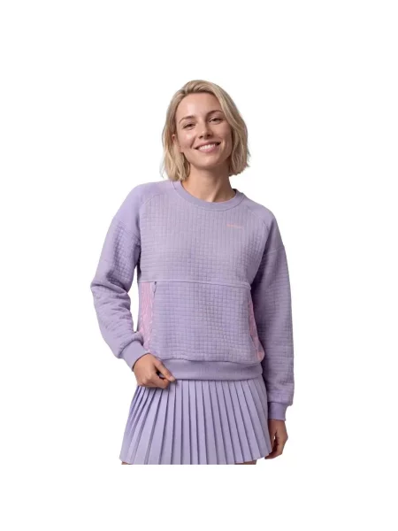 Bluza do gry w padla Padel Siroko Chiquita-W Lavender niebieska