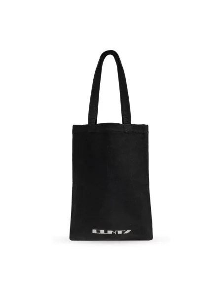 Rick Owens Torebki Mężczyzna ONE SIZE Zamsz Torba typu ‘shopper’ czarny