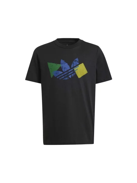 Gyerek póló Adidas fekete