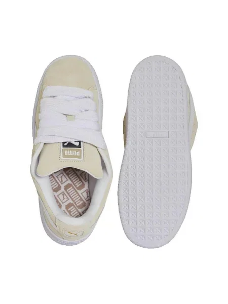 Semišové tenisky Puma Suede béžová
