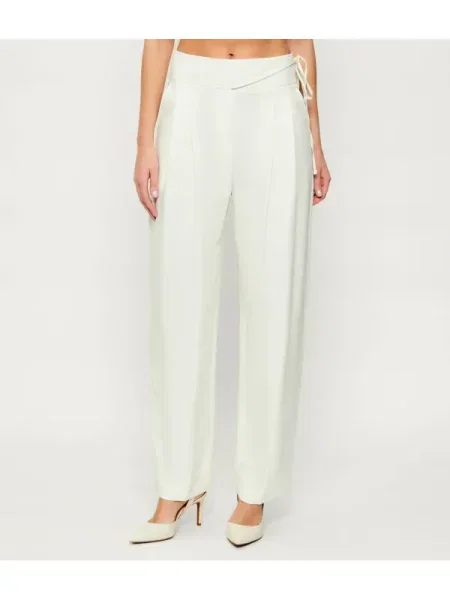 BOSS ORANGE Pantaloni C_Talily | Relaxed fit | cu adaos de in portocaliu