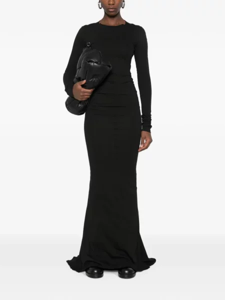 Lung rochie maxi Rick Owens Drkshdw negru