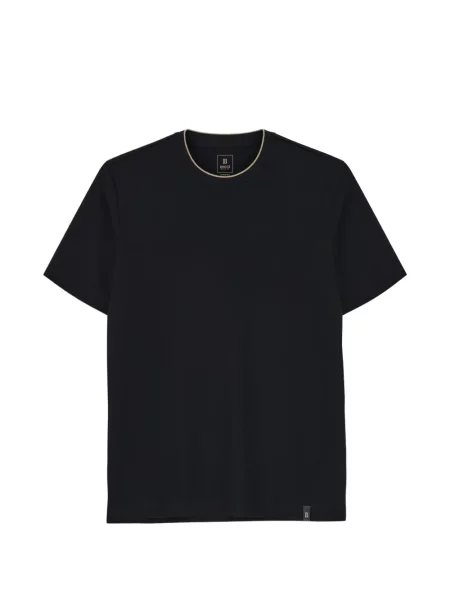 Tricou Boggi Milano de mătase negru