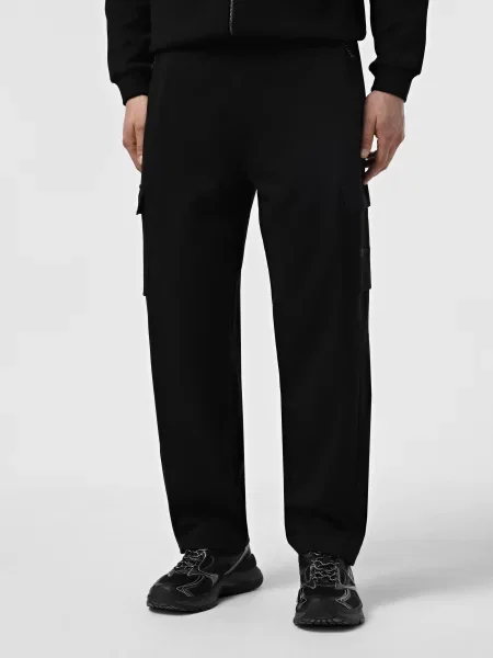 Штани спортивні Athletic Mix бавовна/поліестер чорний