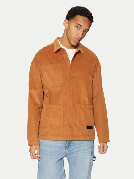 Рубашка Dc Shoes коричневая