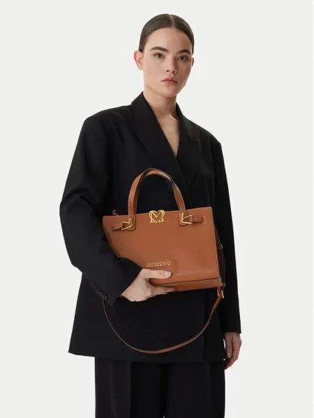 LOVE MOSCHINO Geantă maro