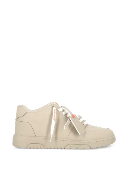 Sneakerși Off-white business alb