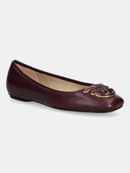 Кожени балеринки Pinko Max 03 бордо
