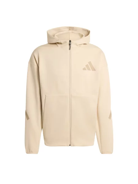 Mikina adidas béžový