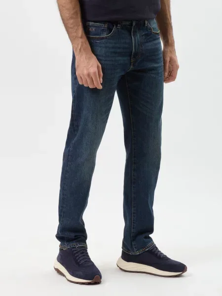 Джинси Armani Exchange сині